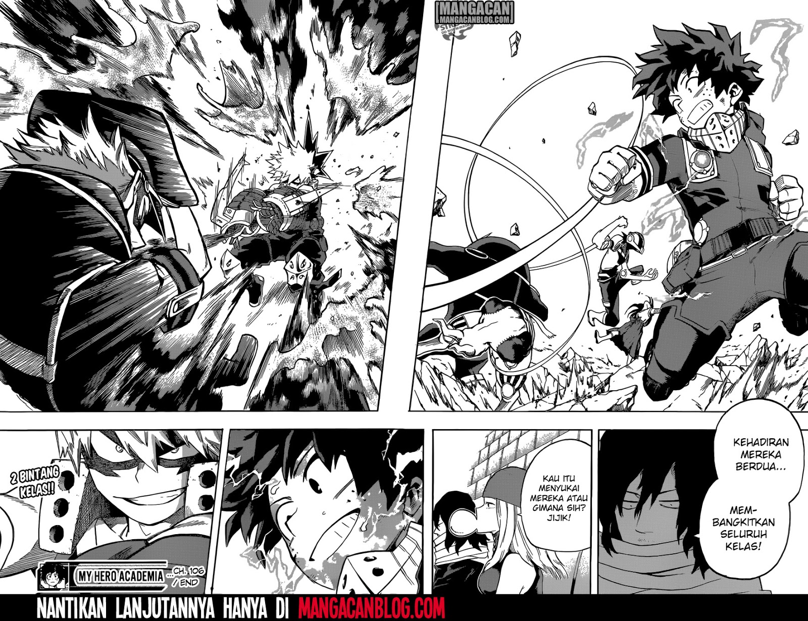 Boku no Hero Academia Chapter 106 Gambar 19