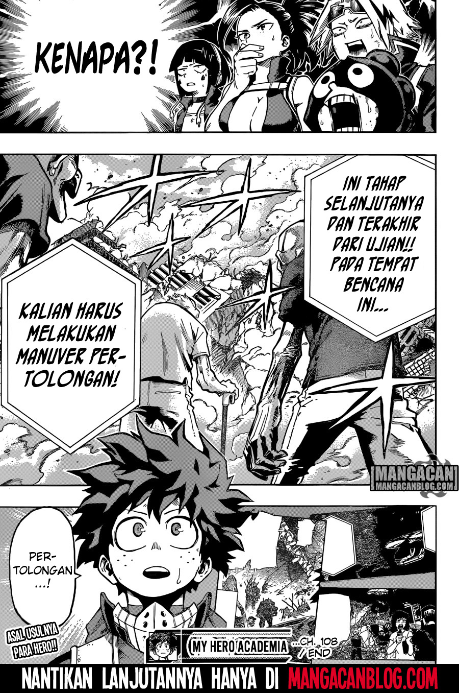 Boku no Hero Academia Chapter 108 Gambar 20