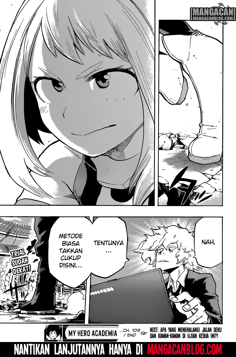 Boku no Hero Academia Chapter 109 Gambar 20