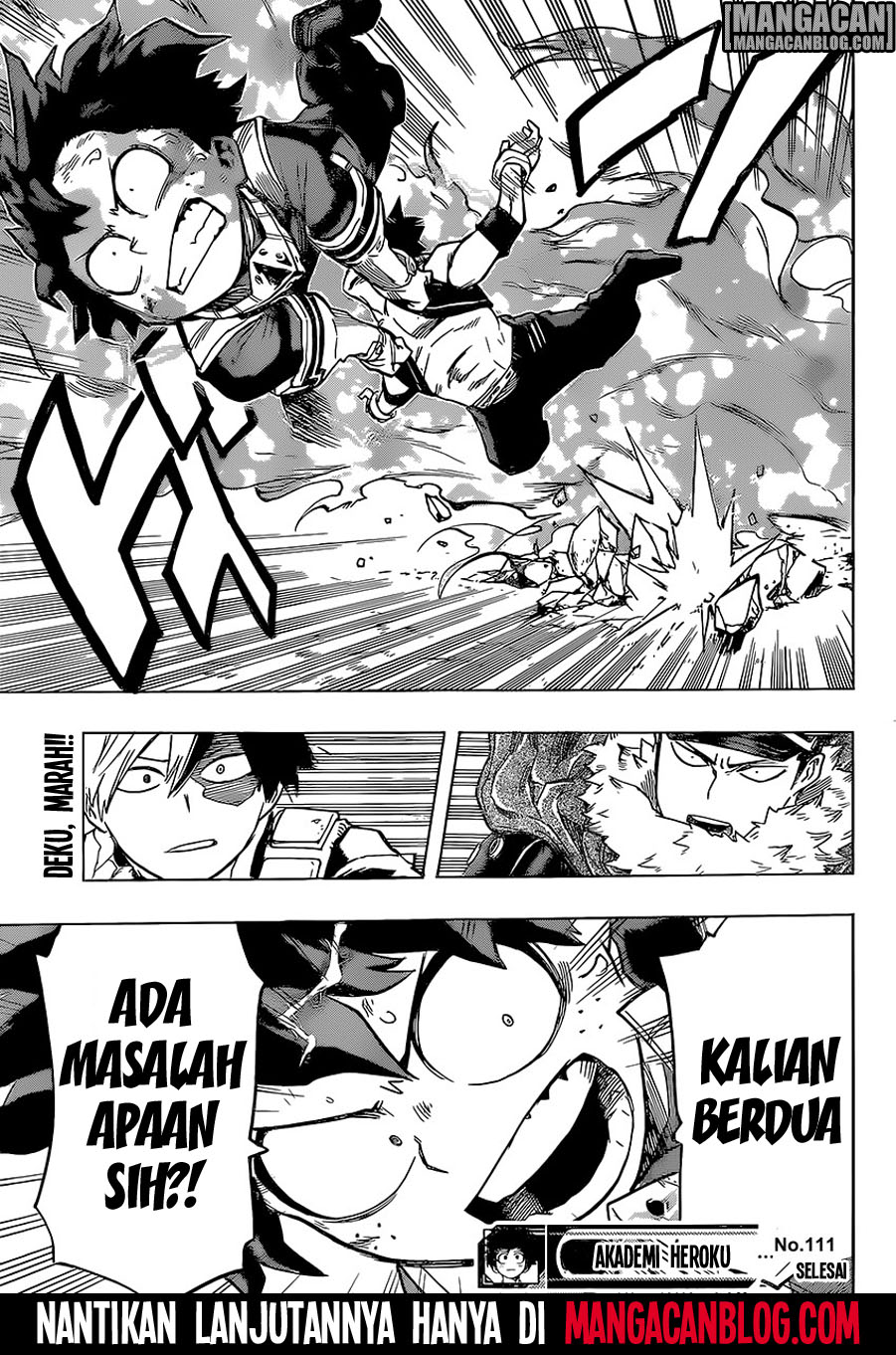 Boku no Hero Academia Chapter 111 Gambar 18