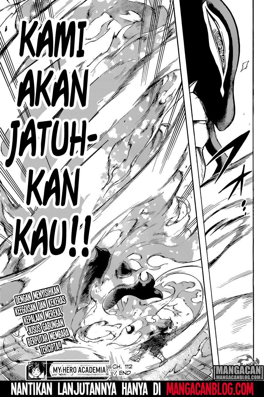 Boku no Hero Academia Chapter 112 Gambar 16