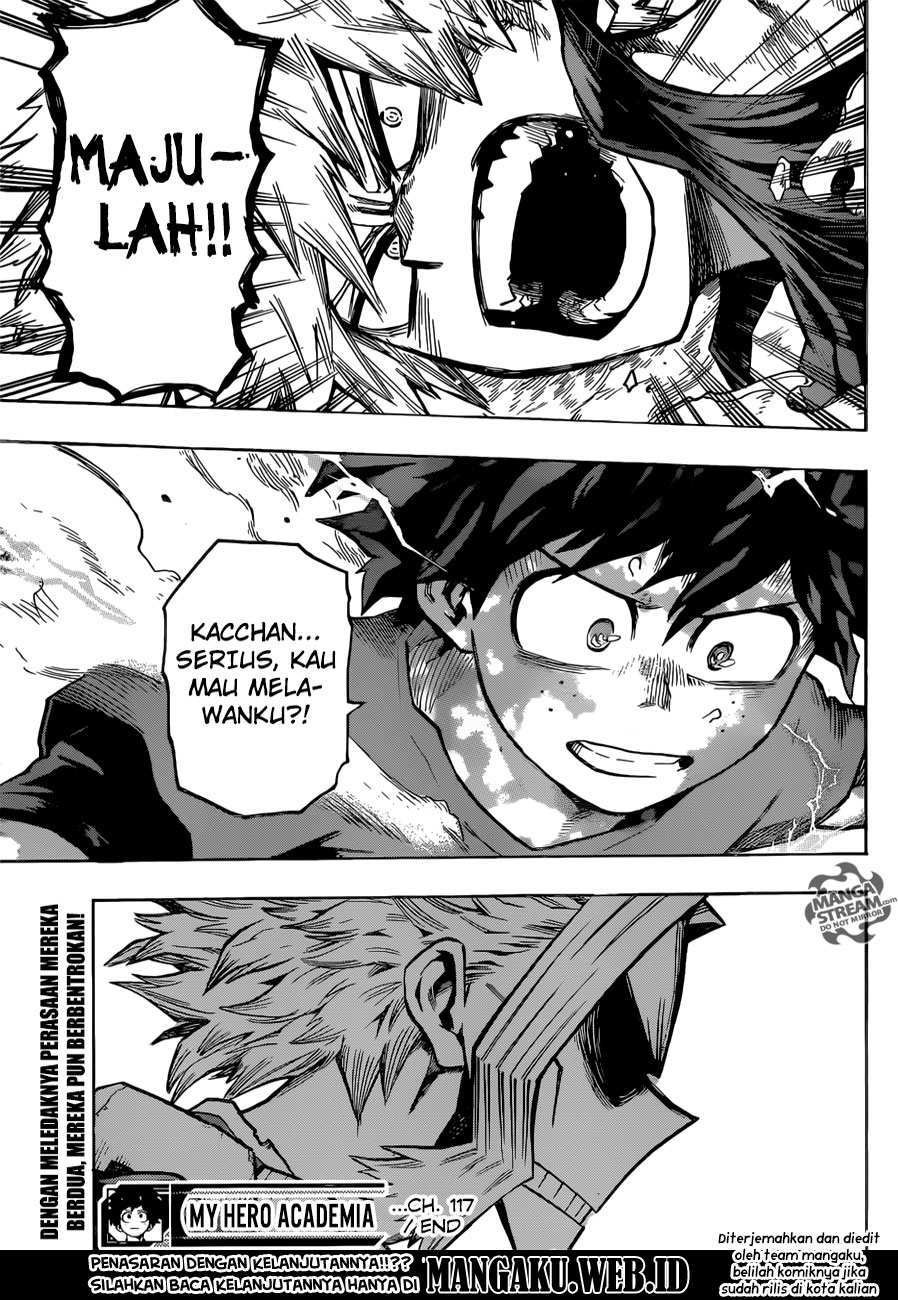 Boku no Hero Academia Chapter 117 Gambar 16