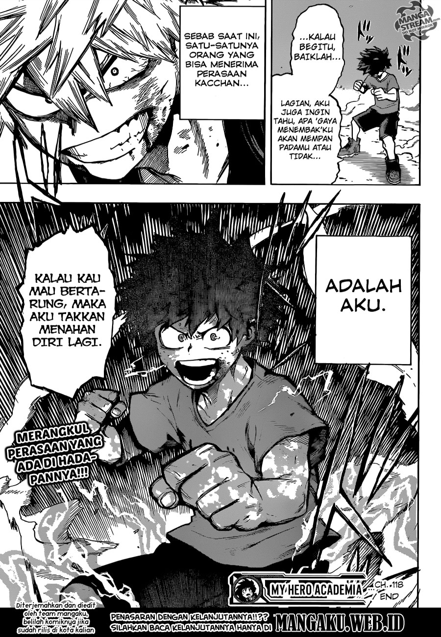 Boku no Hero Academia Chapter 118 Gambar 16