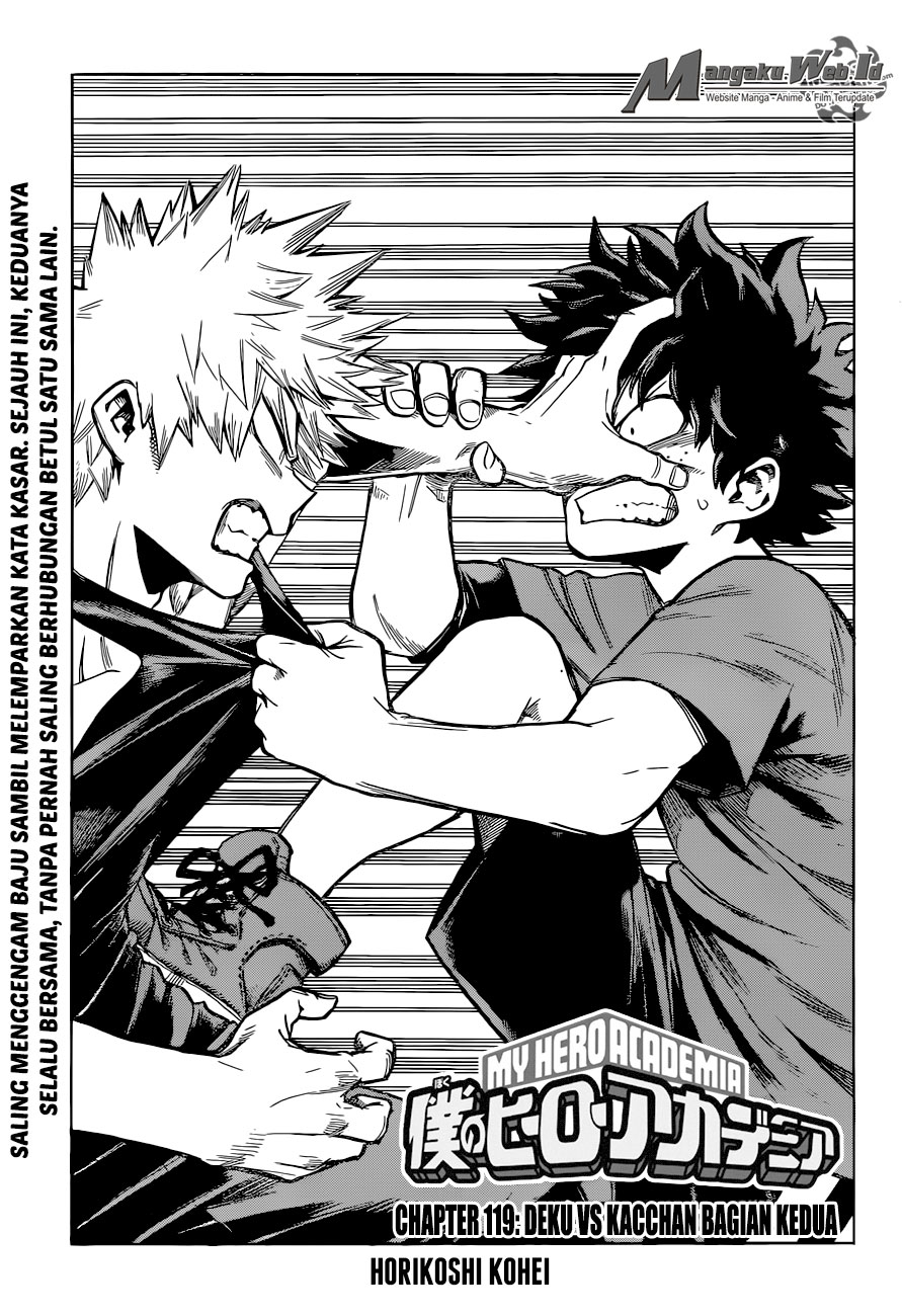 Boku no Hero Academia Chapter 119 Gambar 4