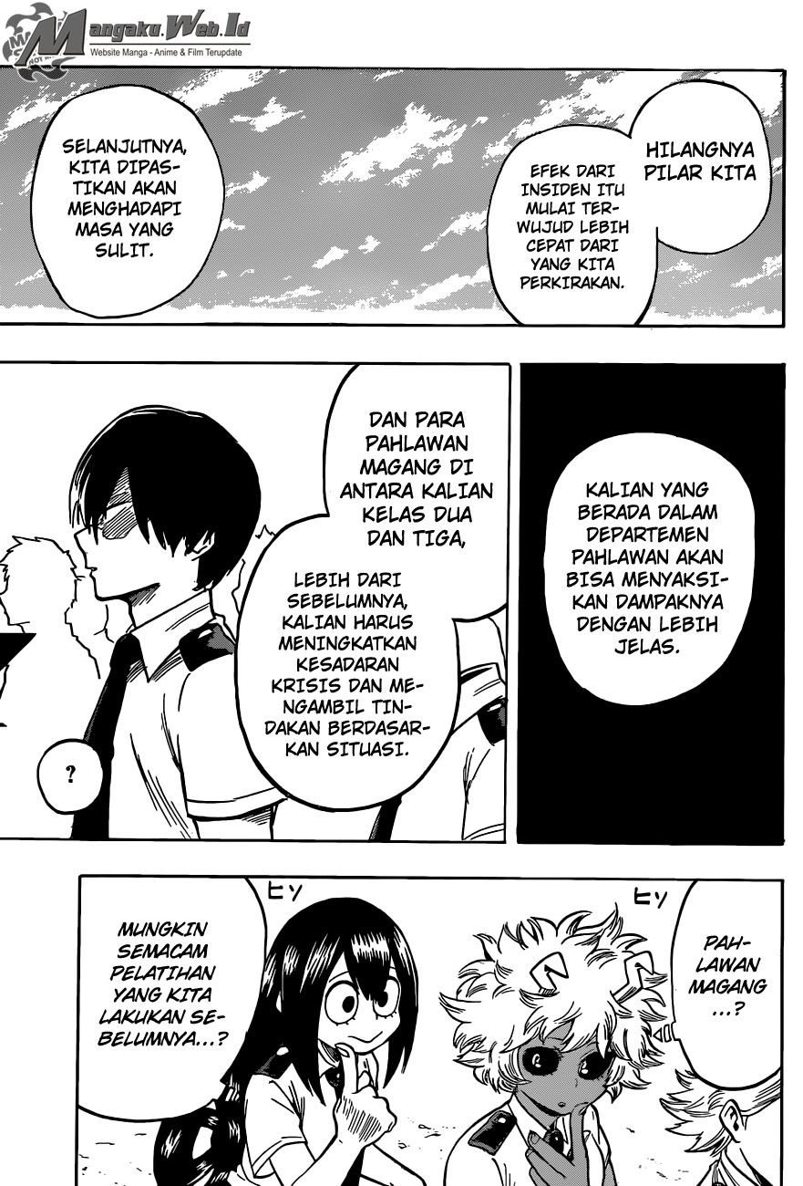 Boku no Hero Academia Chapter 121 Gambar 16