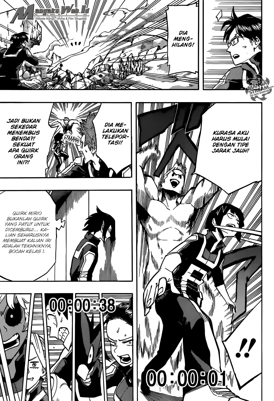Boku no Hero Academia Chapter 123 Gambar 18