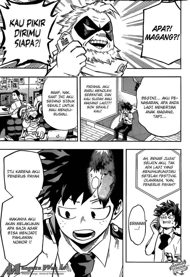 Boku no Hero Academia Chapter 124 Gambar 15