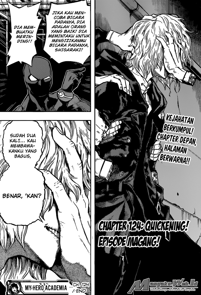 Boku no Hero Academia Chapter 124 Gambar 19