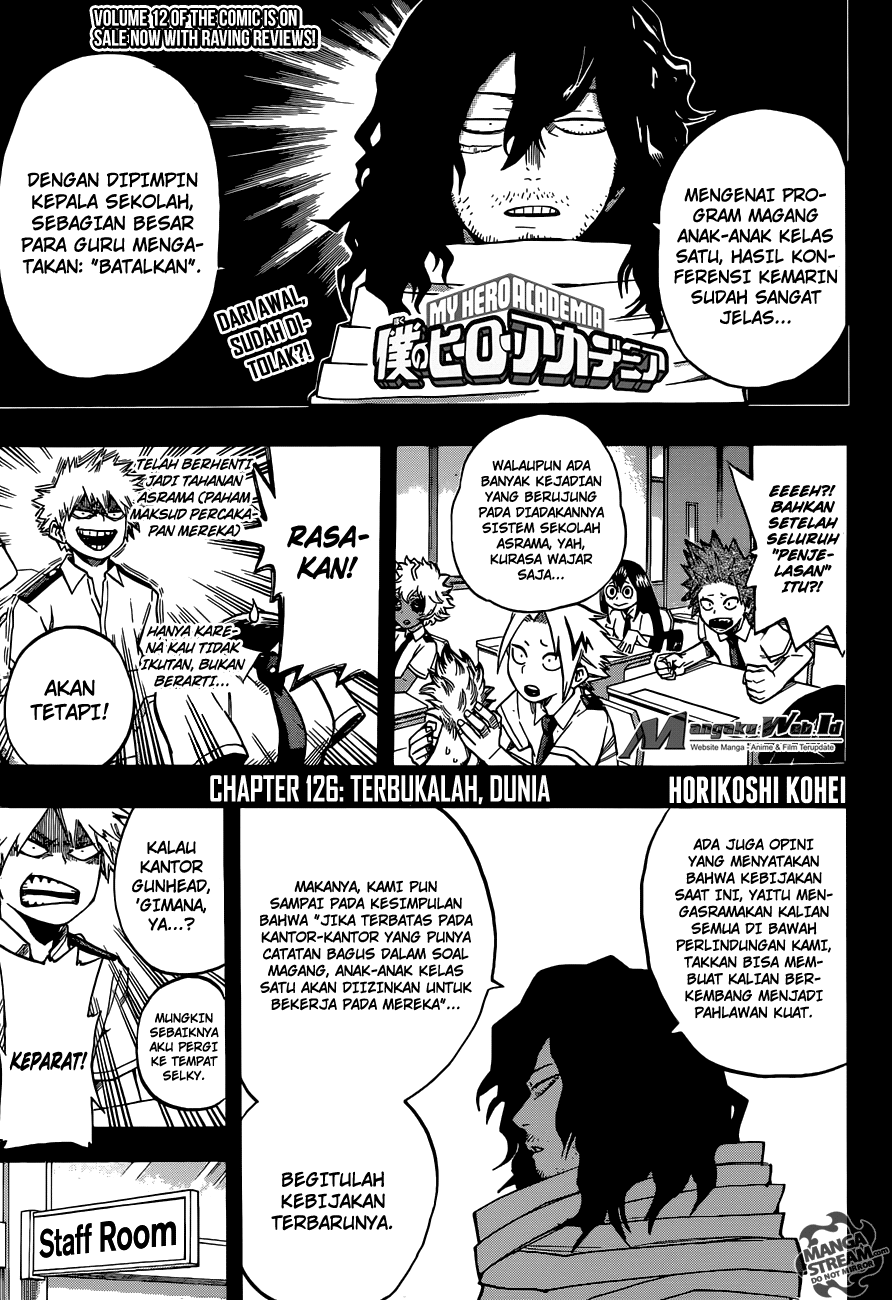 Manga Boku no Hero Academia Chapter 126 gambar nomor 2