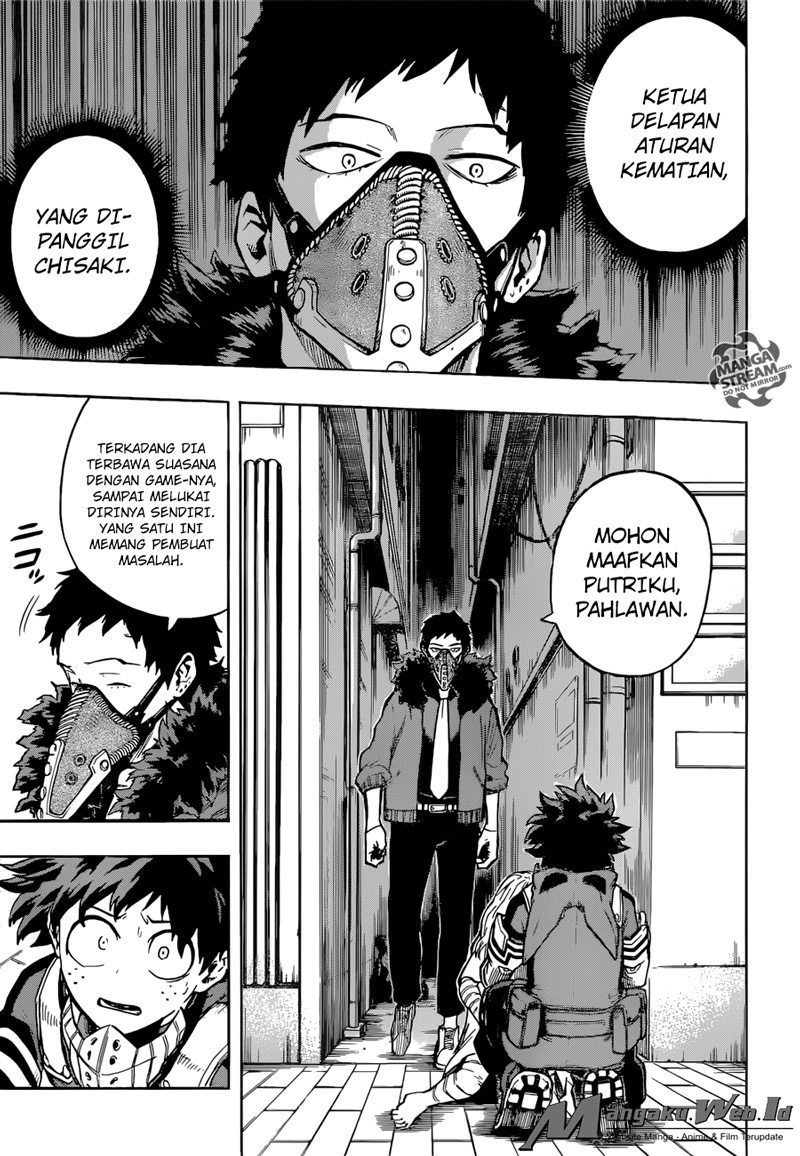 Boku no Hero Academia Chapter 129 Gambar 4