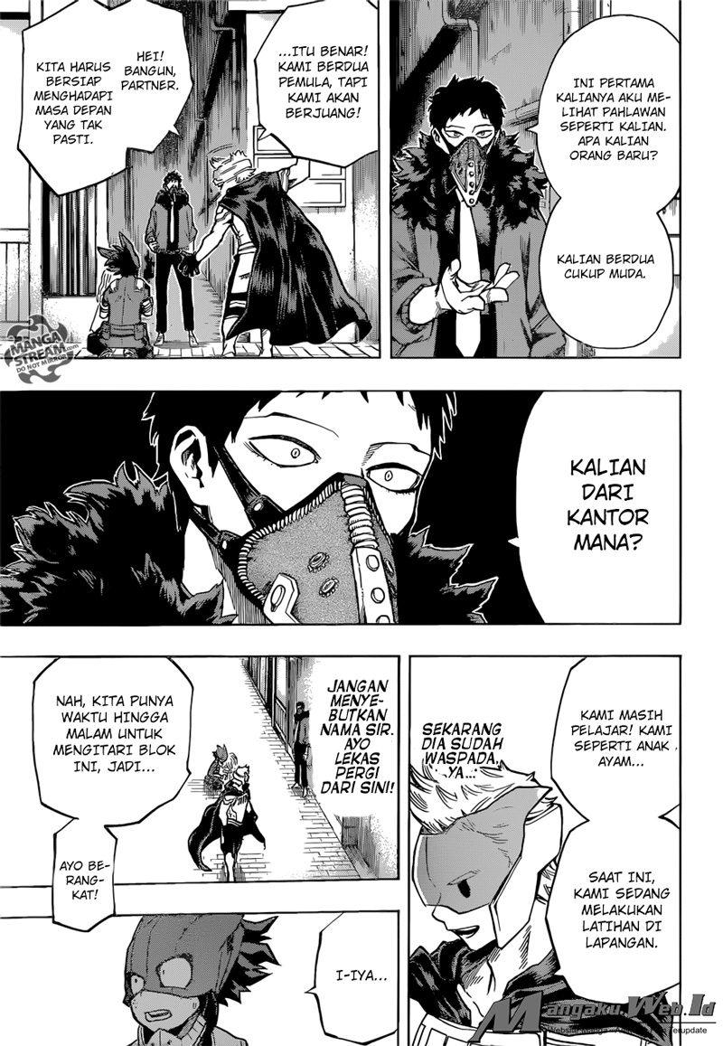 Boku no Hero Academia Chapter 129 Gambar 6
