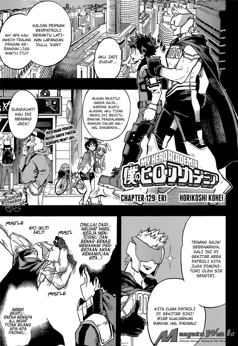 Manga Boku no Hero Academia Chapter 129 gambar nomor 2