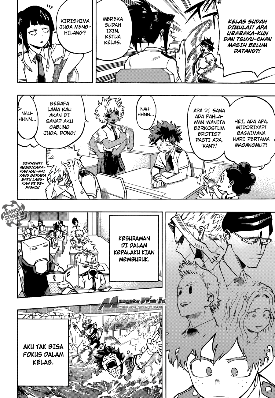 Boku no Hero Academia Chapter 130 Gambar 9