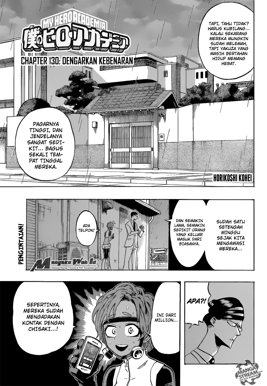 Manga Boku no Hero Academia Chapter 130 gambar nomor 2