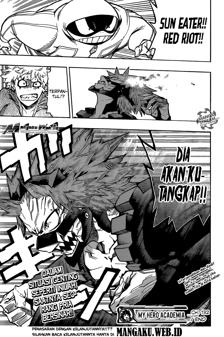 Boku no Hero Academia Chapter 132 Gambar 21