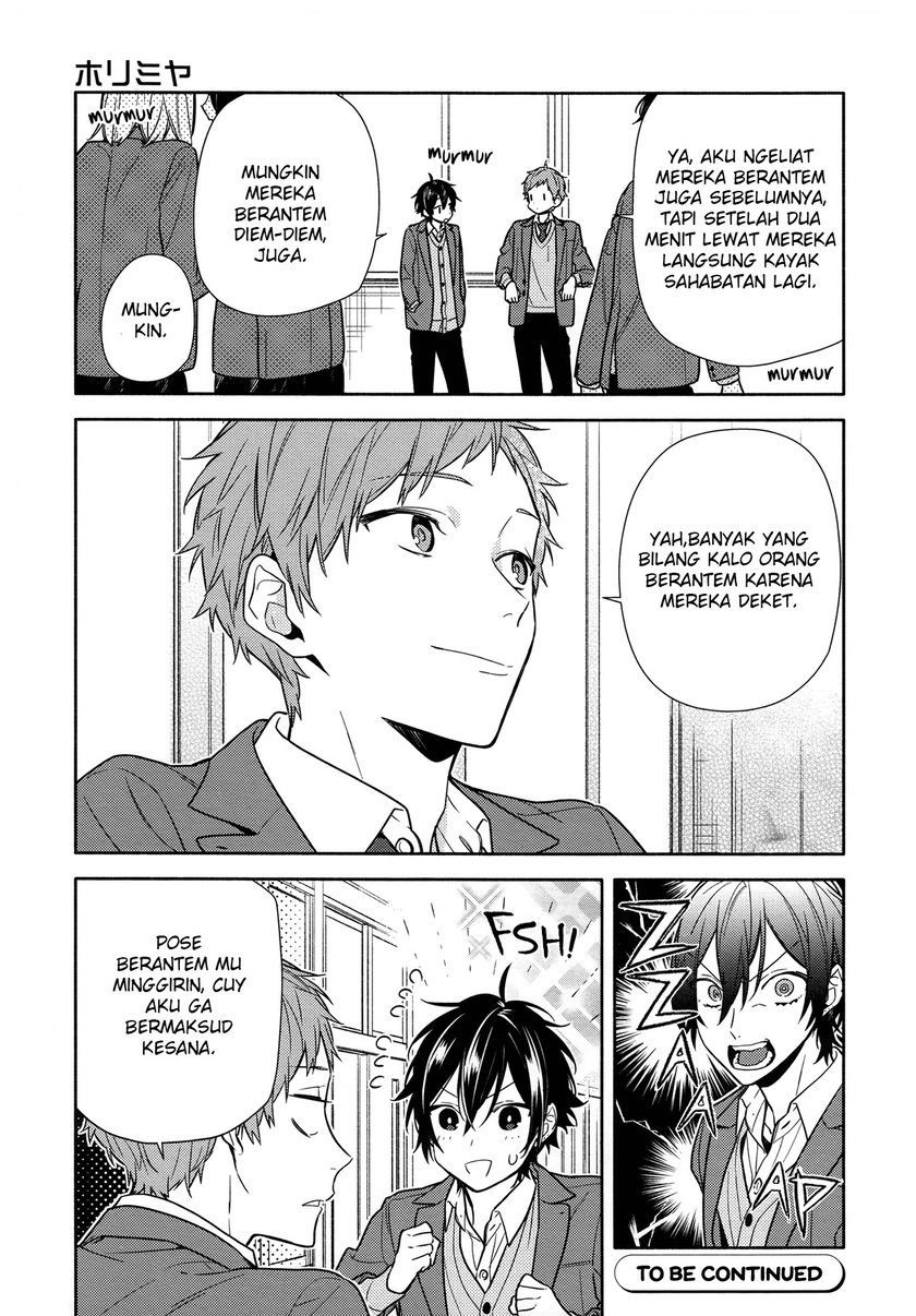 Horimiya Chapter 111 Gambar 16