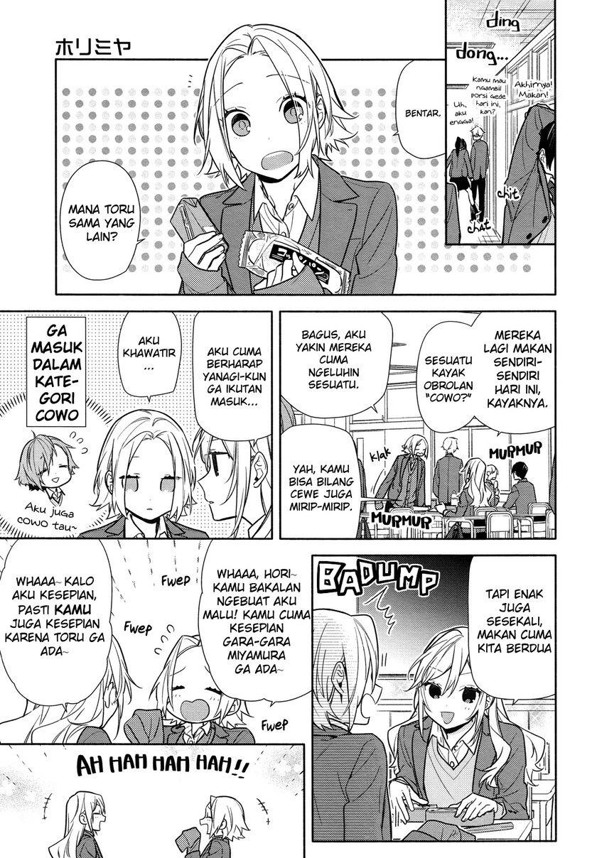 Manga Horimiya Chapter 111 gambar nomor 2
