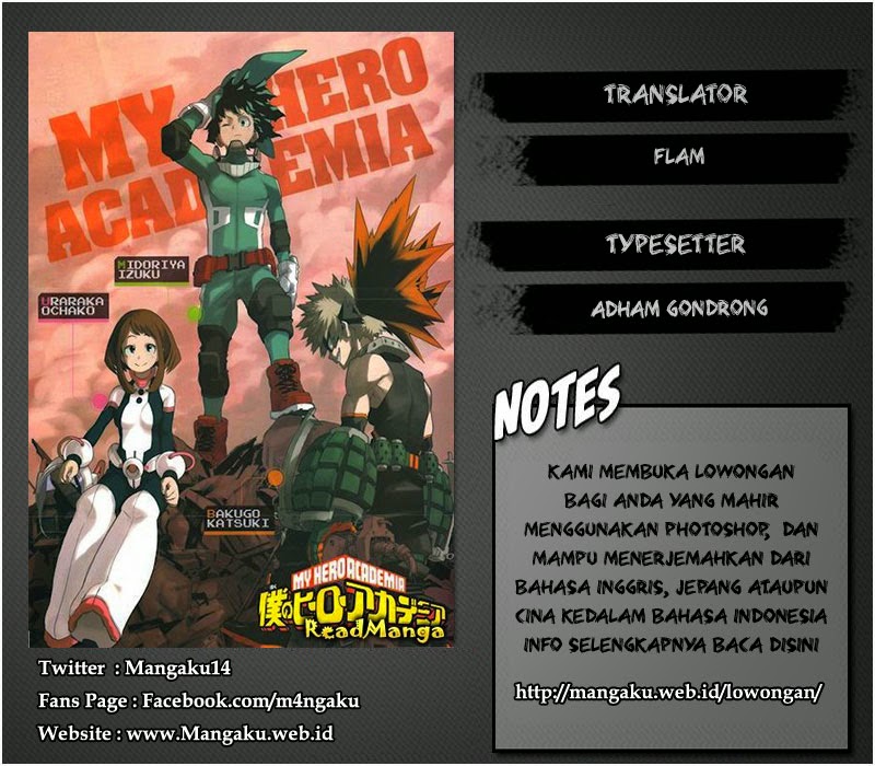 Komik Boku no Hero Academia Chapter 17 gambar nomor 1