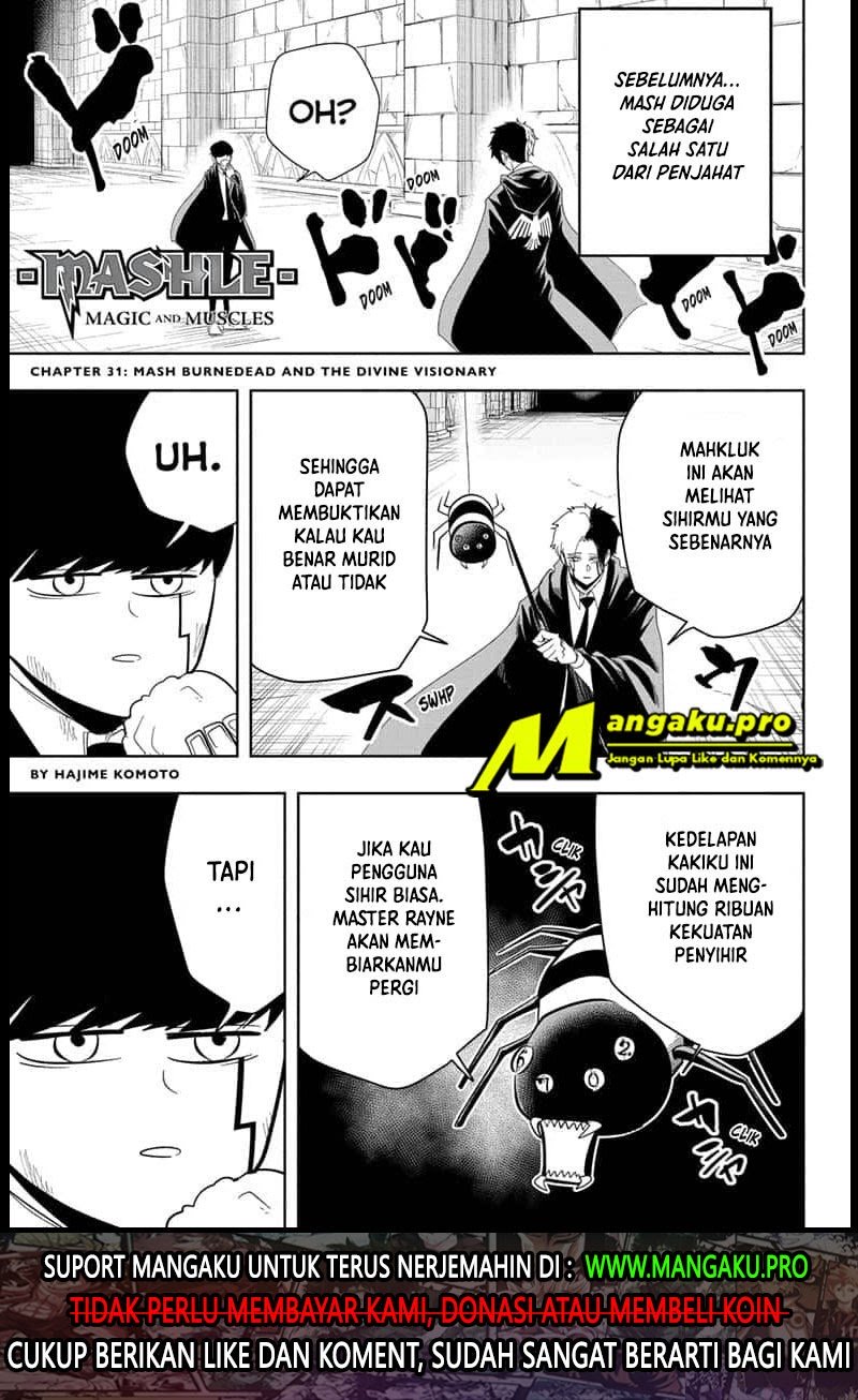 Manga Mashle: Magic and Muscles Chapter 31 gambar nomor 2