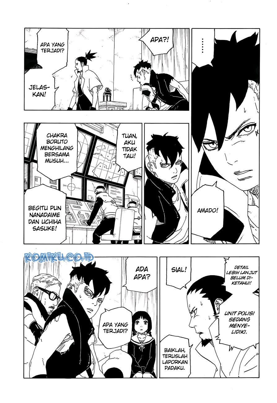 Boruto Chapter 50.1 Gambar 13