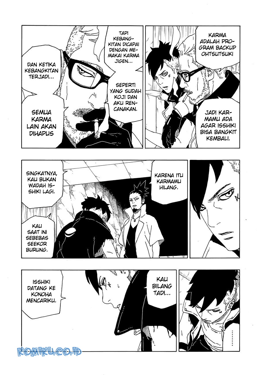 Boruto Chapter 50.1 Gambar 15