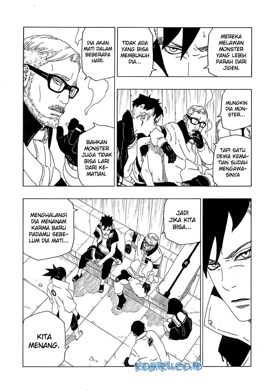 Boruto Chapter 50.1 Gambar 17
