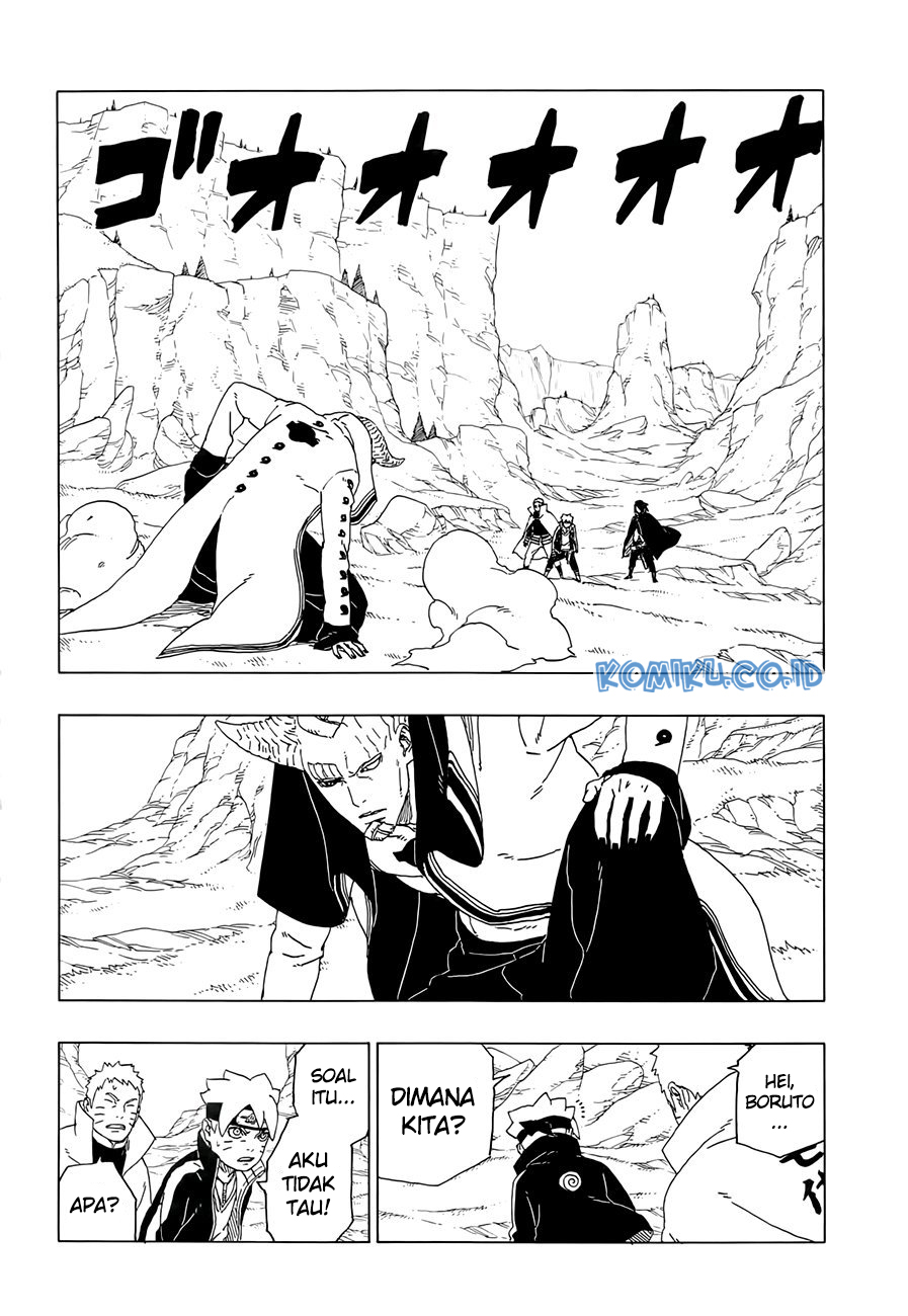 Manga Boruto Chapter 50.1 gambar nomor 2