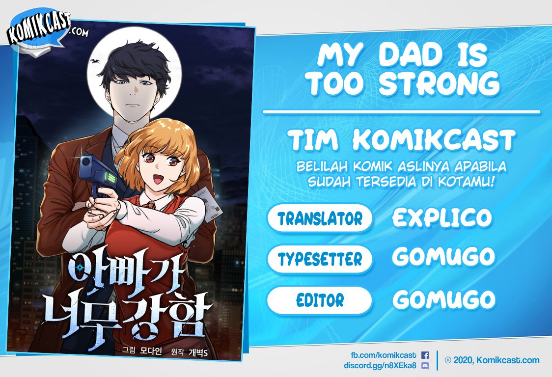 Komik My Dad Is Too Strong Chapter 19 gambar nomor 1