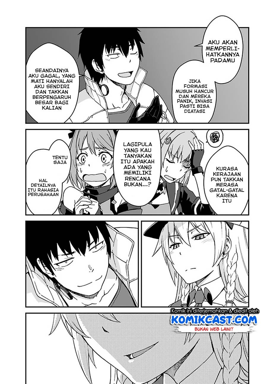 Mezametara Saikyou Soubi to Uchuusen-mochi datta no de Chapter 09.2 Gambar 14