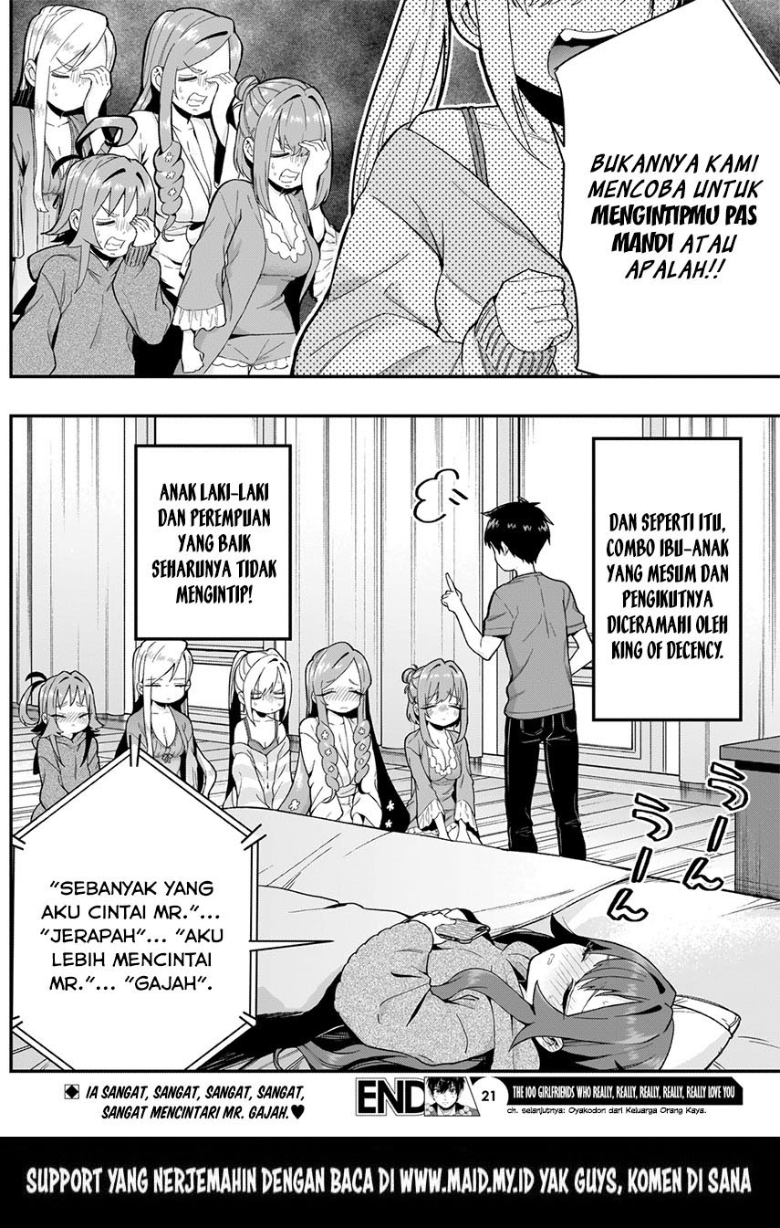 Kimi no Koto ga Dai Dai Dai Dai Daisuki na 100-ri no Kanojo Chapter 21 Gambar 24