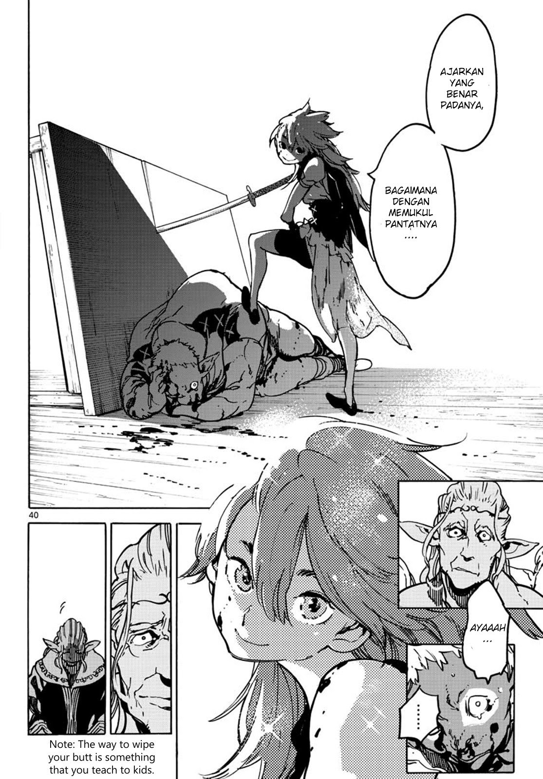 Ninkyou Tensei: Isekai no Yakuzahime Chapter 07 Gambar 42