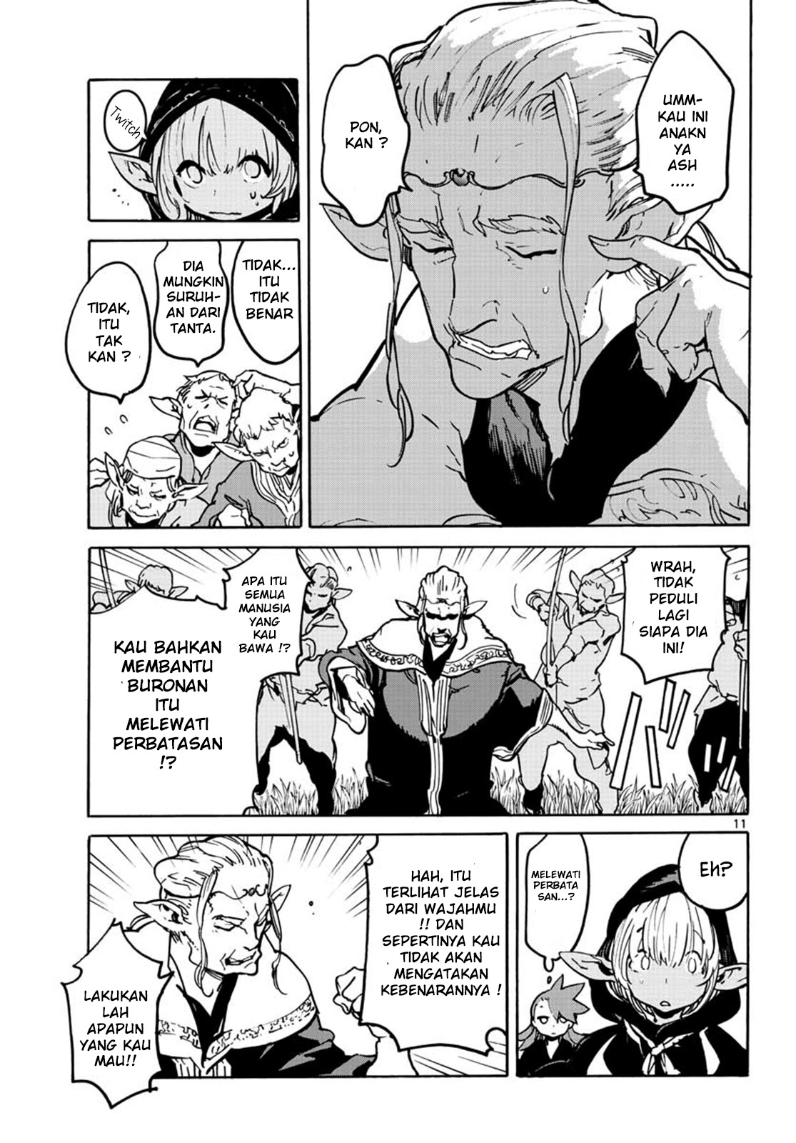 Ninkyou Tensei: Isekai no Yakuzahime Chapter 07 Gambar 13