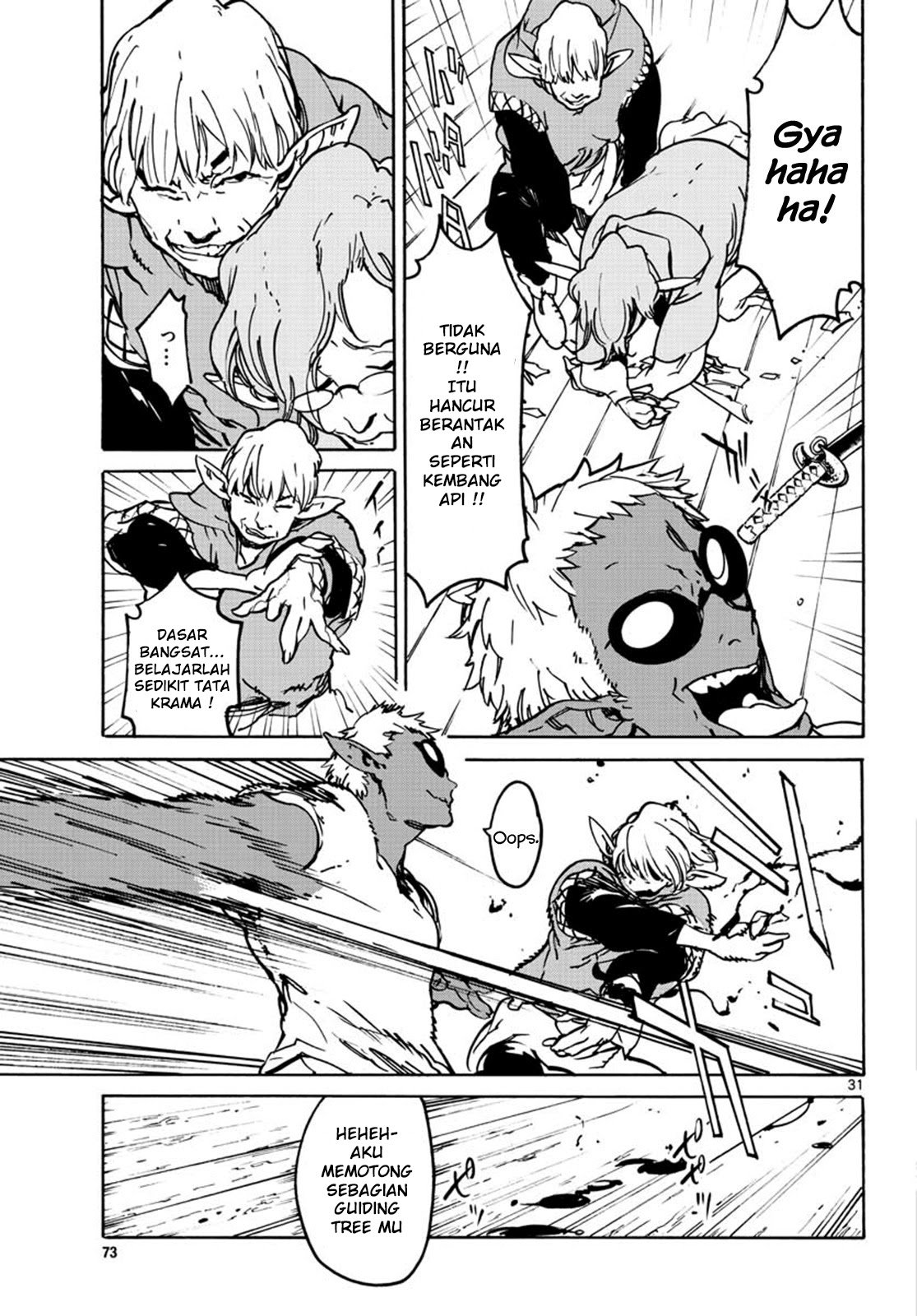 Ninkyou Tensei: Isekai no Yakuzahime Chapter 07 Gambar 33