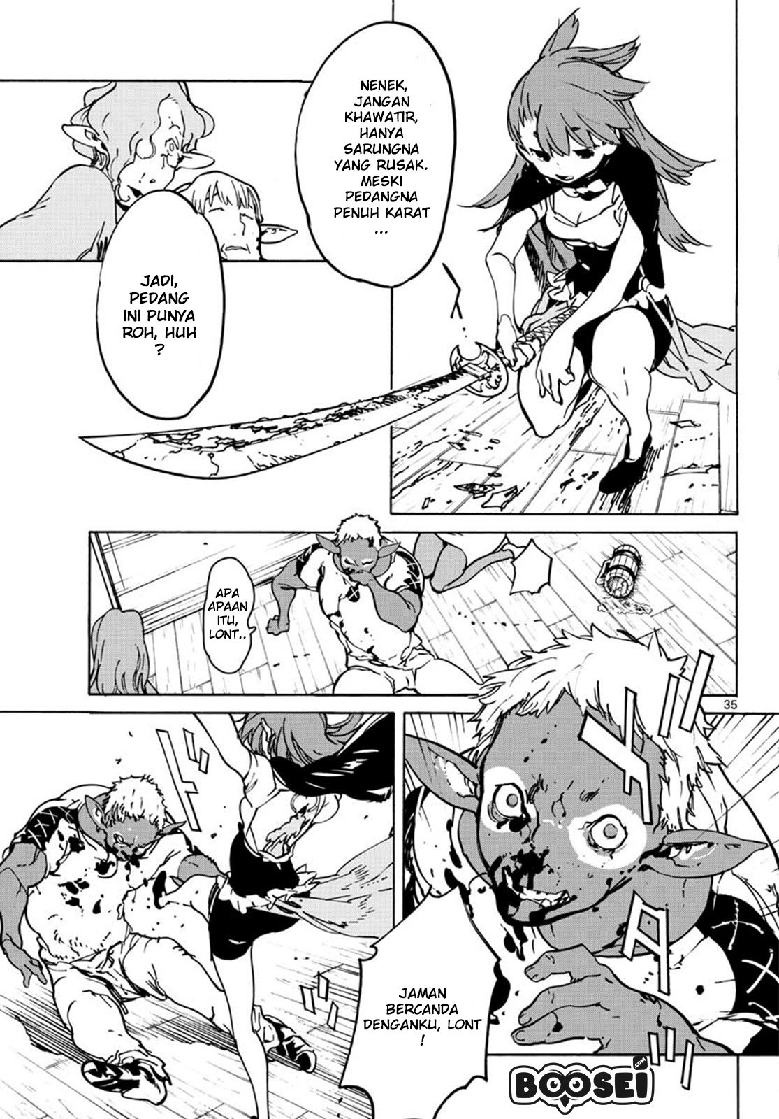 Ninkyou Tensei: Isekai no Yakuzahime Chapter 07 Gambar 37