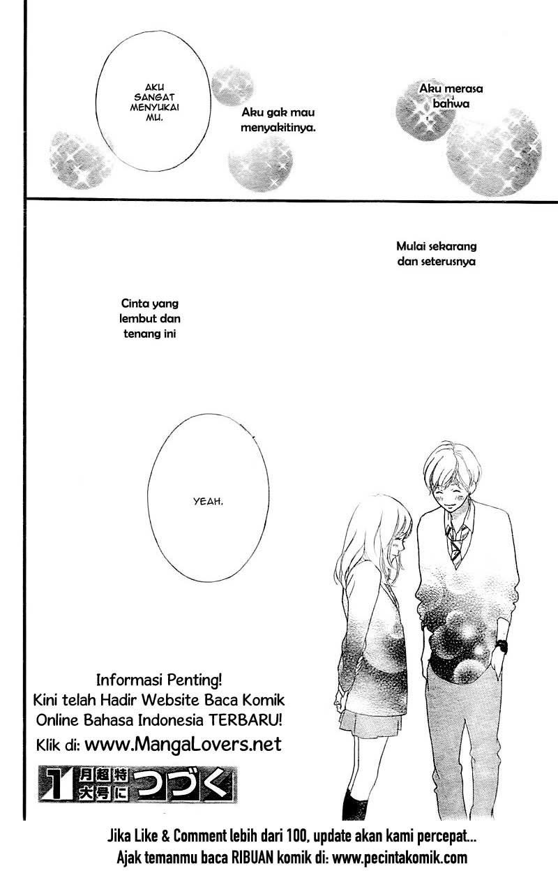 Ao Haru Ride Chapter 34 Gambar 44