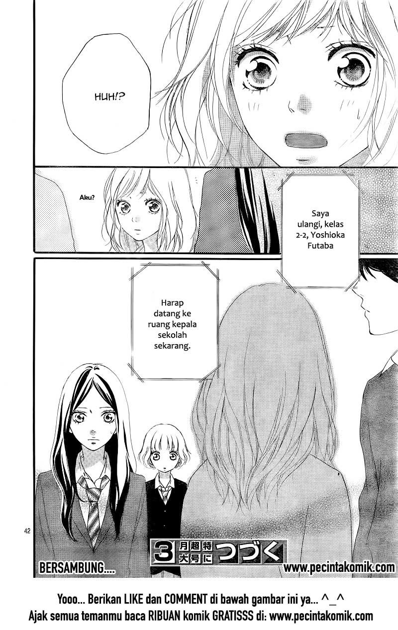 Ao Haru Ride Chapter 25 Gambar 43