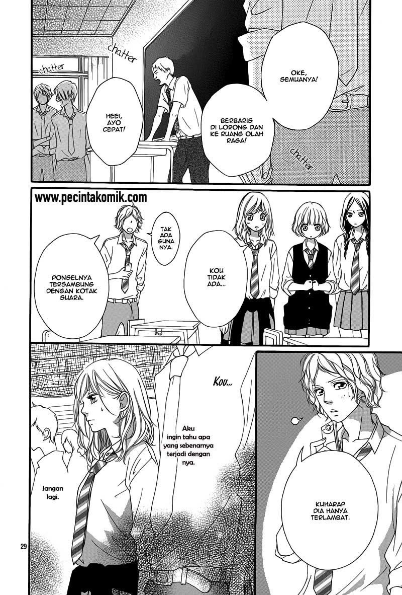 Ao Haru Ride Chapter 16 Gambar 30