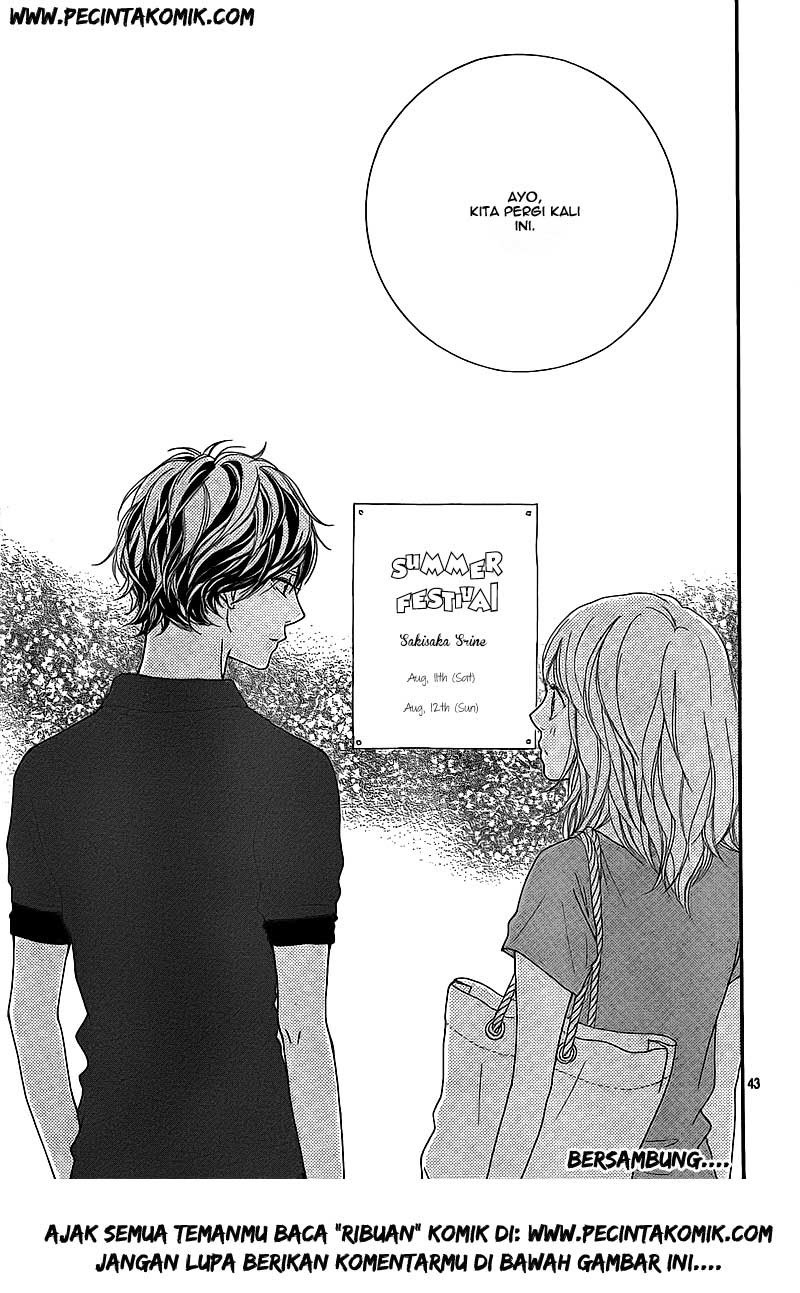 Ao Haru Ride Chapter 15 Gambar 44