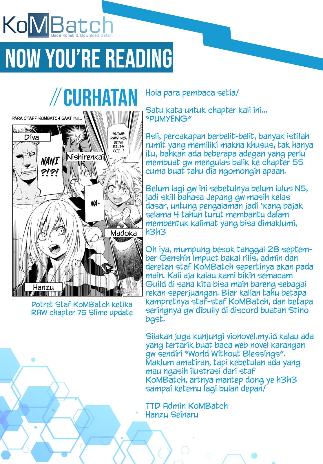 Tensei Shitara Slime Datta Ken Chapter 75 Gambar 44