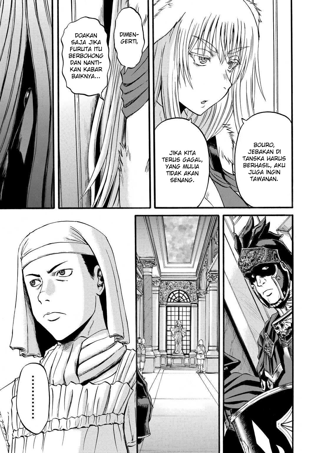 Gate – Jietai Kare no Chi nite Kaku Tatakeri Chapter 97 Gambar 7