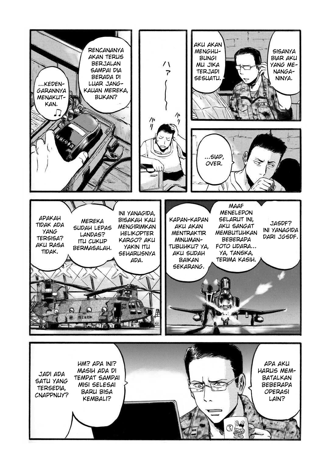 Gate – Jietai Kare no Chi nite Kaku Tatakeri Chapter 97 Gambar 11