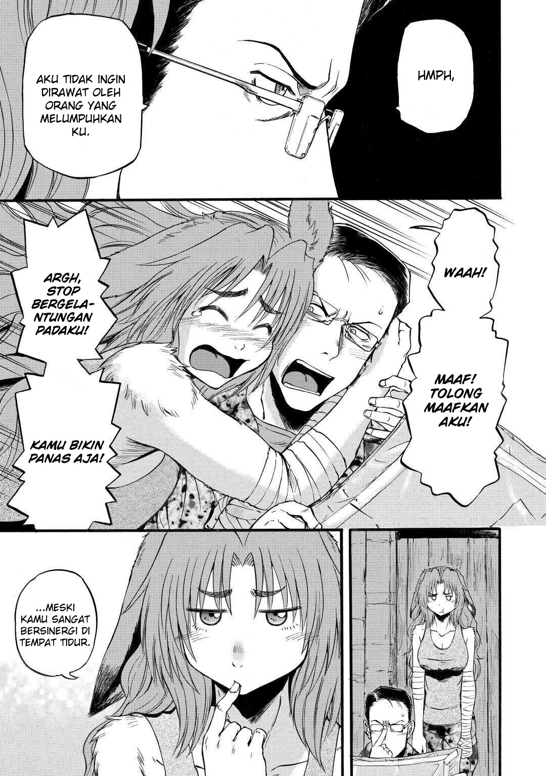 Gate – Jietai Kare no Chi nite Kaku Tatakeri Chapter 97 Gambar 13