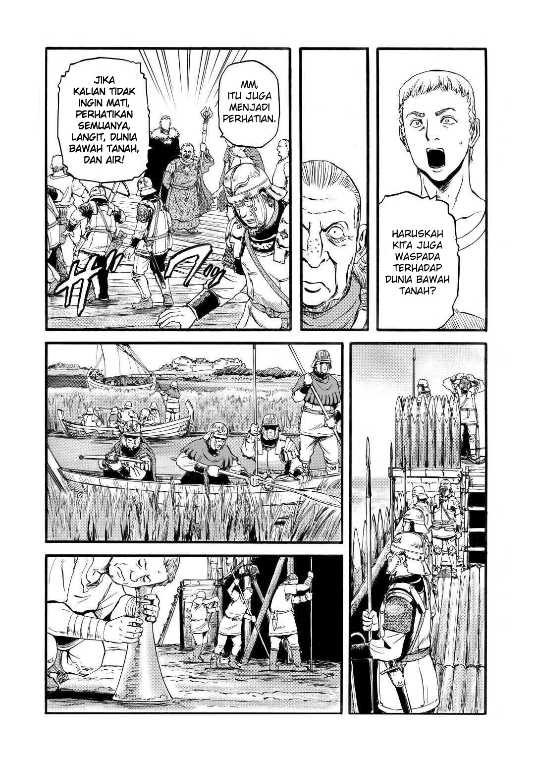 Gate – Jietai Kare no Chi nite Kaku Tatakeri Chapter 97 Gambar 28