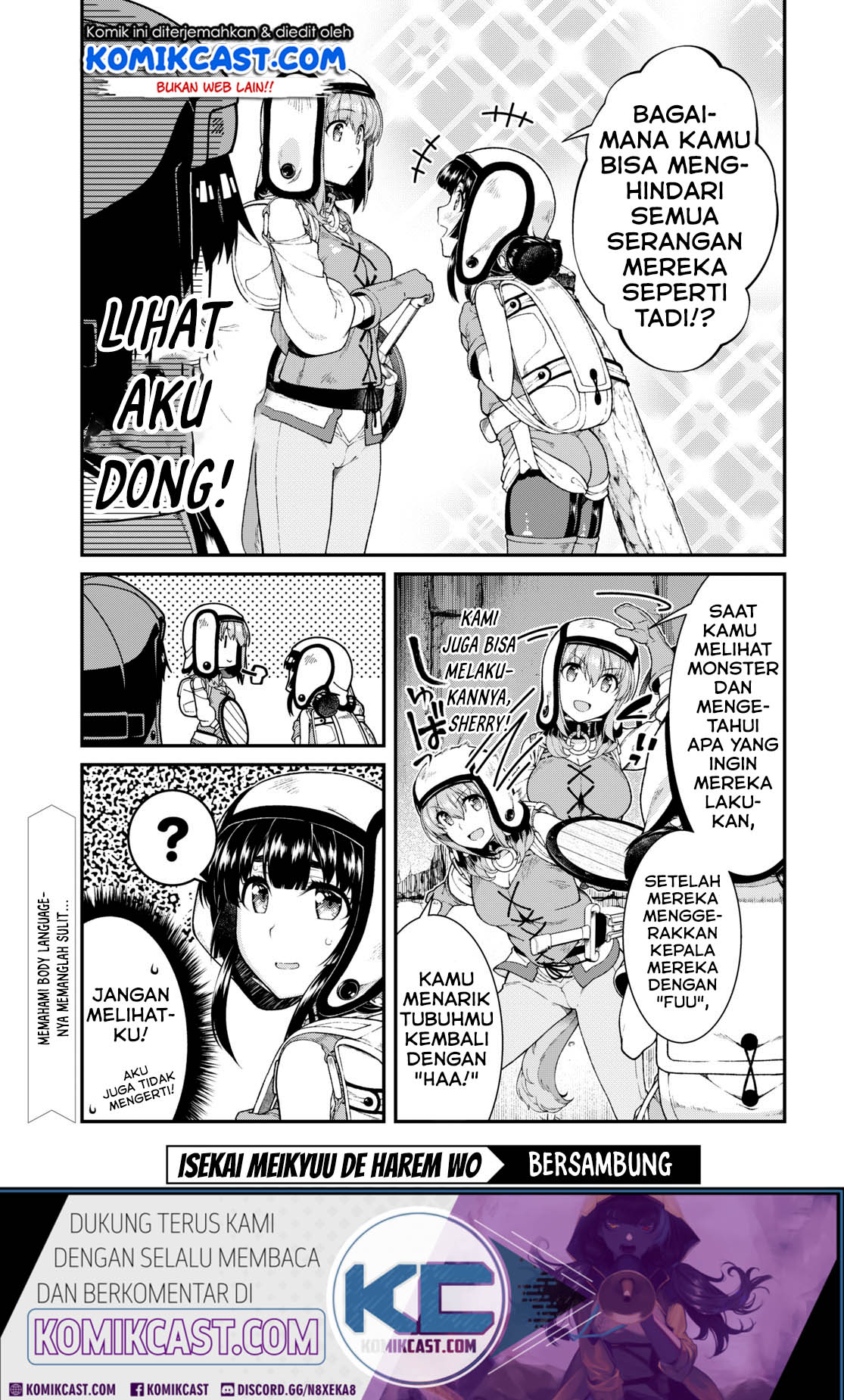 Isekai Meikyuu de Harem wo Chapter 40 Gambar 17