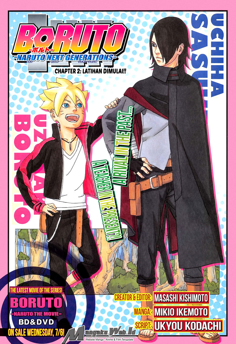 Manga Boruto Chapter 2 gambar nomor 2