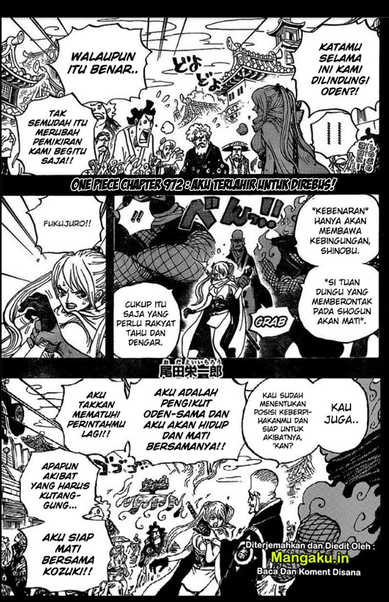 Manga One Piece Chapter 972 gambar nomor 2