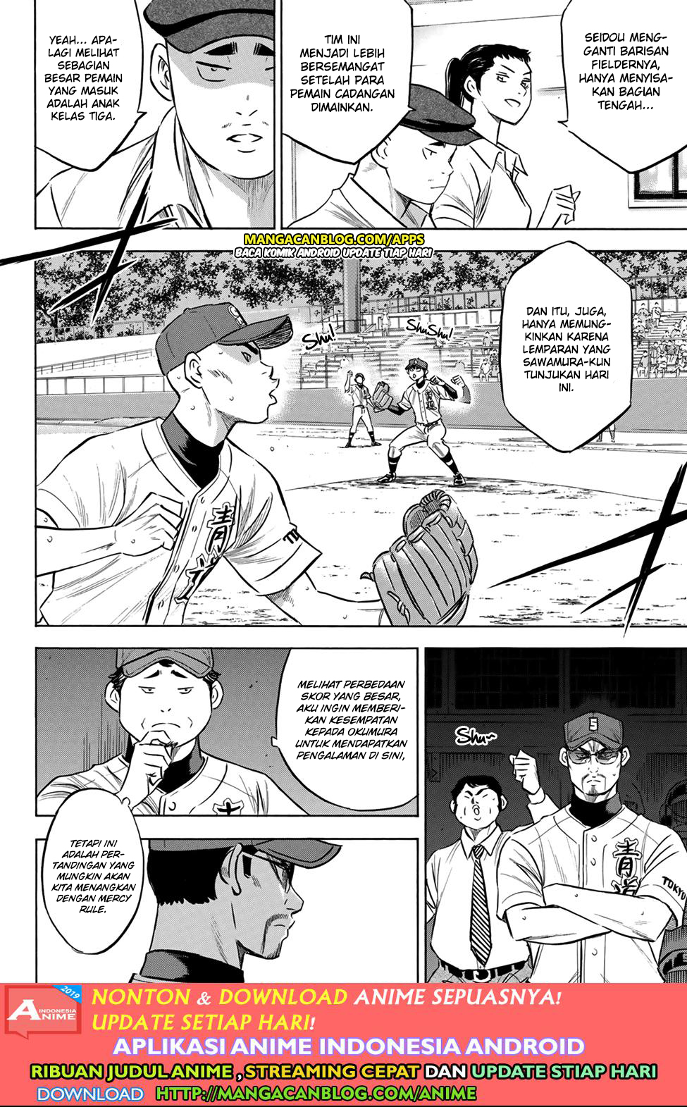 Diamond no Ace Act 2 Chapter 197 Gambar 4