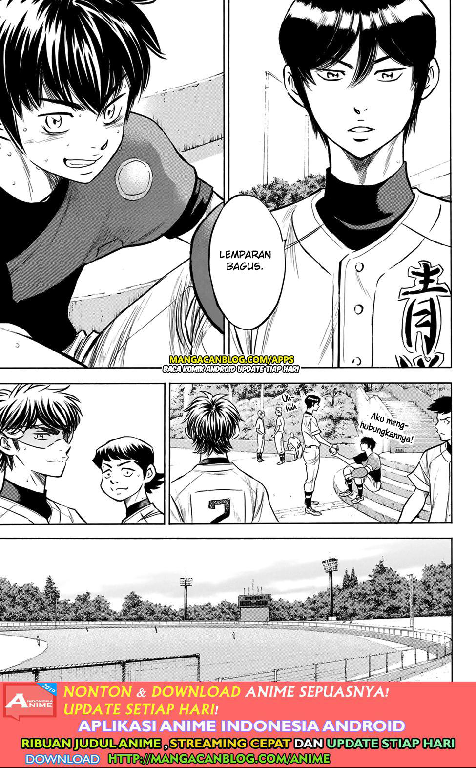 Diamond no Ace Act 2 Chapter 197 Gambar 15