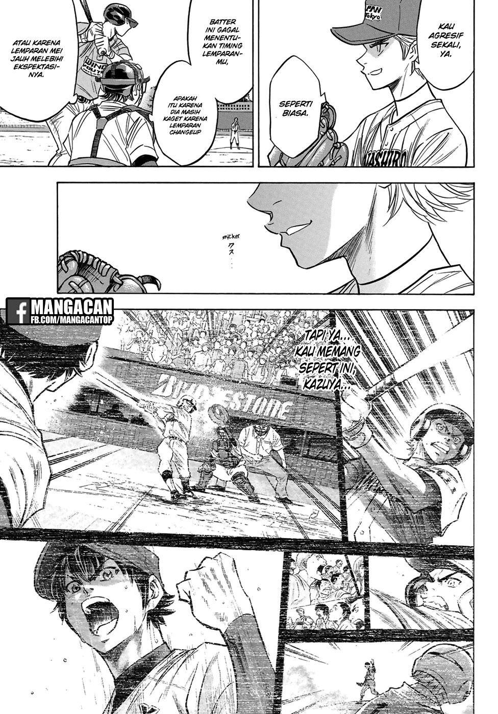 Diamond no Ace Act 2 Chapter 112 Gambar 5