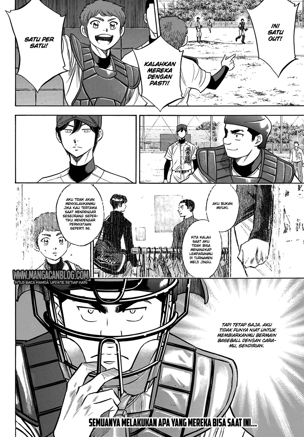 Diamond no Ace Act 2 Chapter 109 Gambar 20